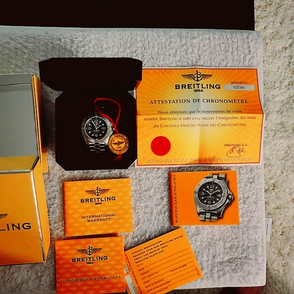 Breitling superocean steelfish x-plus A17390 44mm automatic watch - Picture 3 of 16